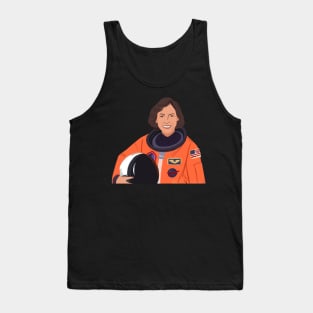 Ellen Ochoa Woman Astronaut Tank Top